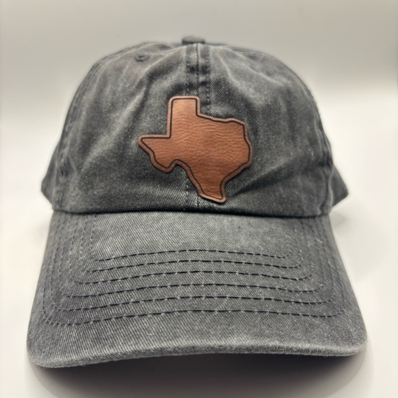 Cobra Other - Cobra Distressed Gray Men's Cap with Brown Texas Patch